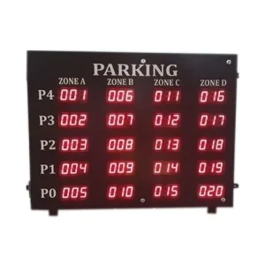 Parking Zone Display System